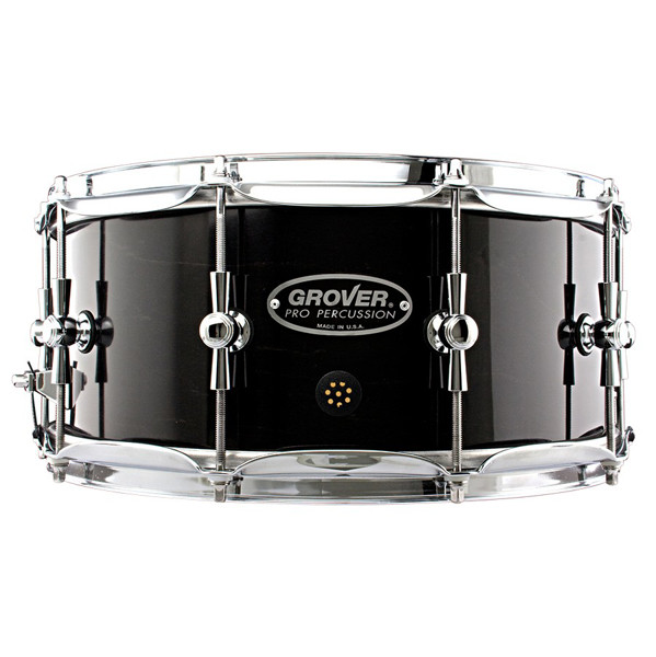 Skarptromme Grover GSX Concert GCX-6-E, Concert 14x6,5, Maple, w/Magnetic Mute & Case, Ebony Finish