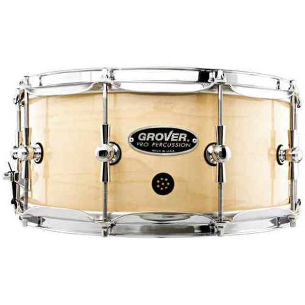 Skarptromme Grover Pro GSX Concert GCX-6-N, Concert 14x6,5, Maple, w/Magnetic Mute & Case, Natural Finish