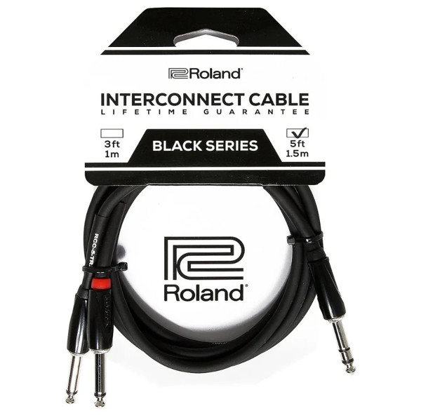 Kabel Split, Roland, RCC-5-TR28V2, Dual Jack/Mono-Stereo Jack 1.5 M