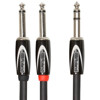 Kabel Split, Roland, RCC-5-TR28V2, Dual Jack/Mono-Stereo Jack 1.5 M
