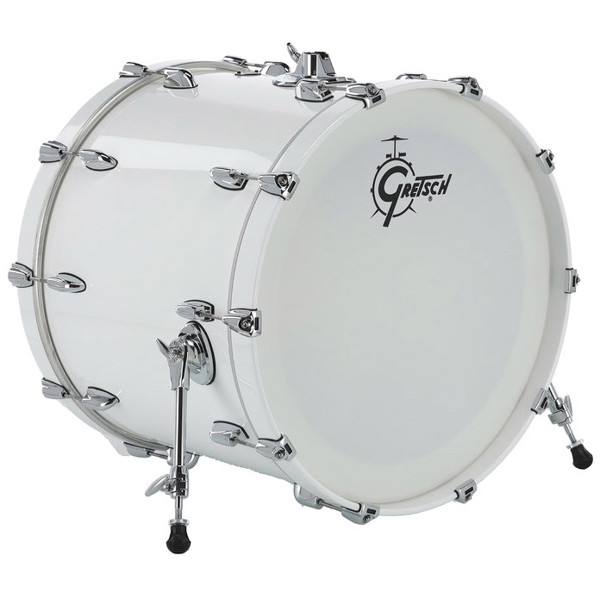 Stortromme Gretsch Renown Maple RN2-1822B-PW, 22x18, Piano White