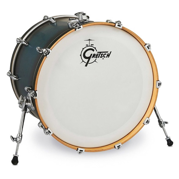 Stortromme Gretsch Renown Maple RN2-1822B-SABB, 22x18, Satin Antique Blue Burst