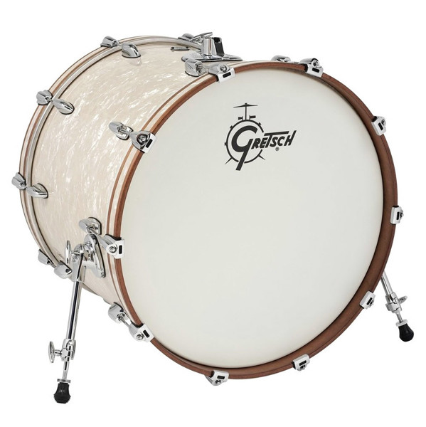 Stortromme Gretsch Renown Maple RN2-1822B-VP, 22x18, Vintage Pearl